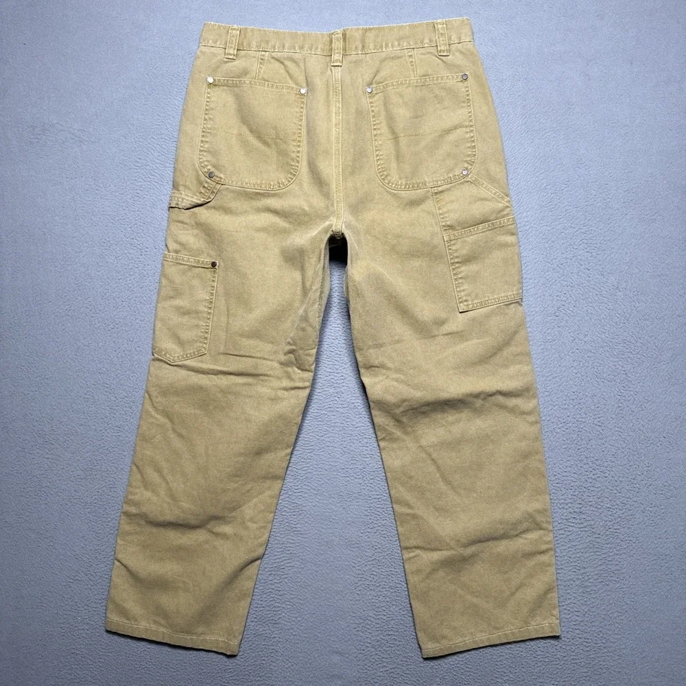 Banana Republic Double Knee Carpenter Pants Mens 34x28 Straight Workwear Utility